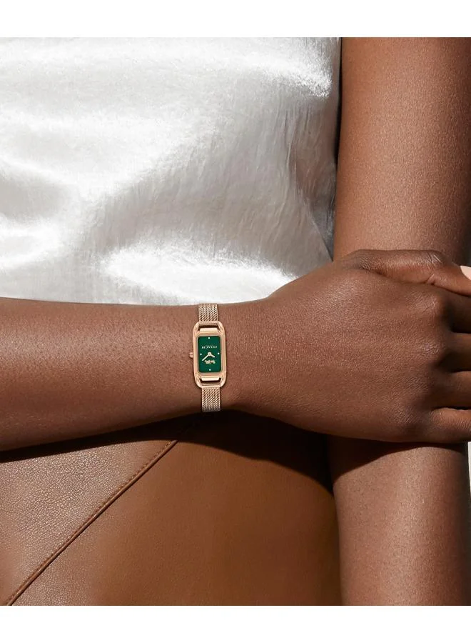 COACH Cadie Mesh Strap Analog Watch